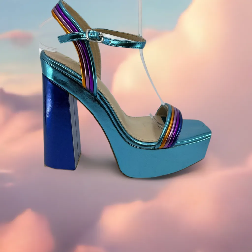 RETRO-01 Blue Multi