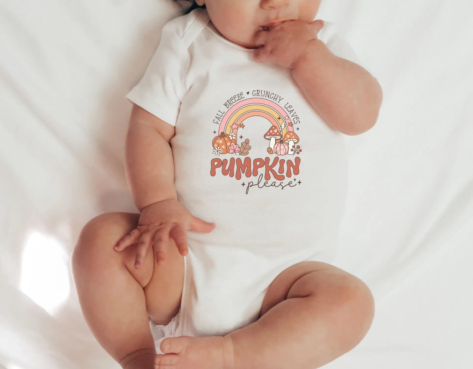 Retro Autumn Baby Bodysuit