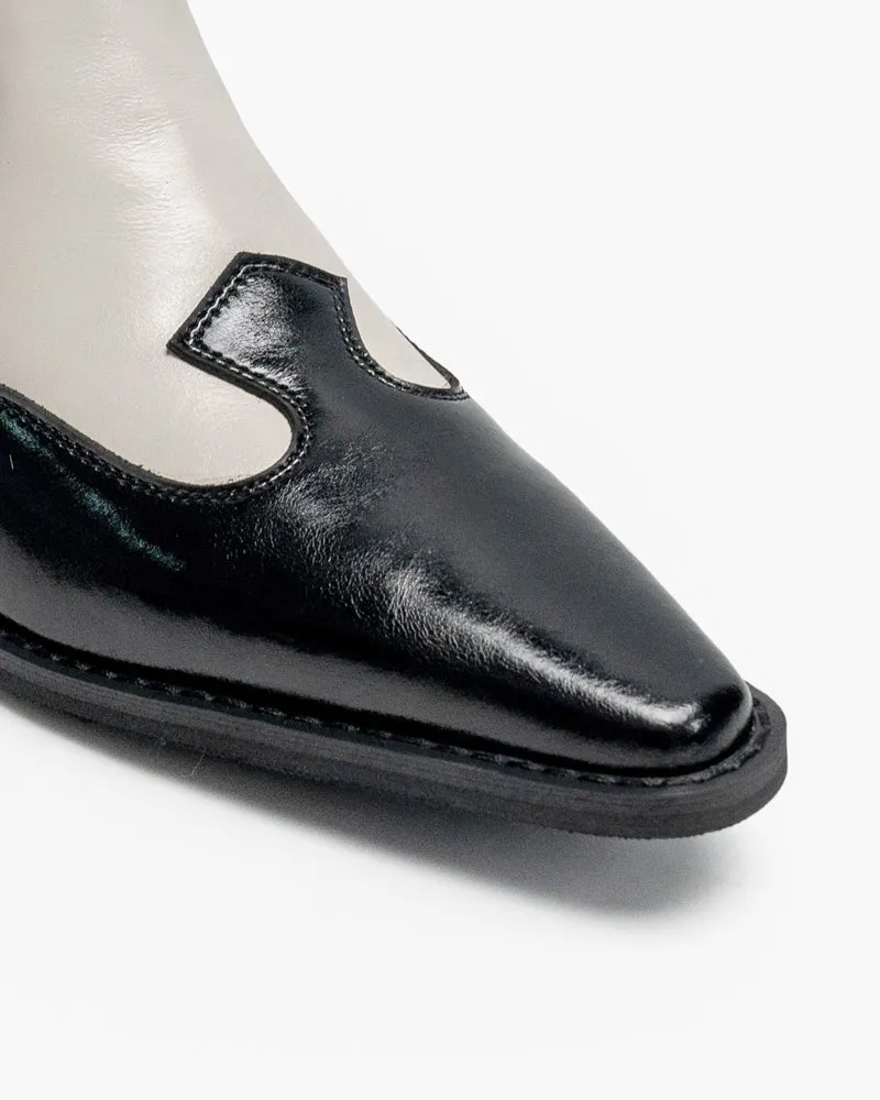 Retro Genuine Leather Belt Buckle Ankle Boots