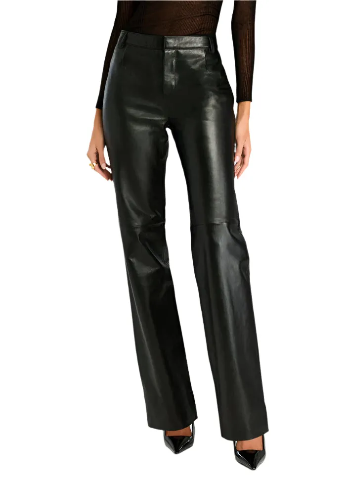 Retrofete Adelina Leather Pants Black