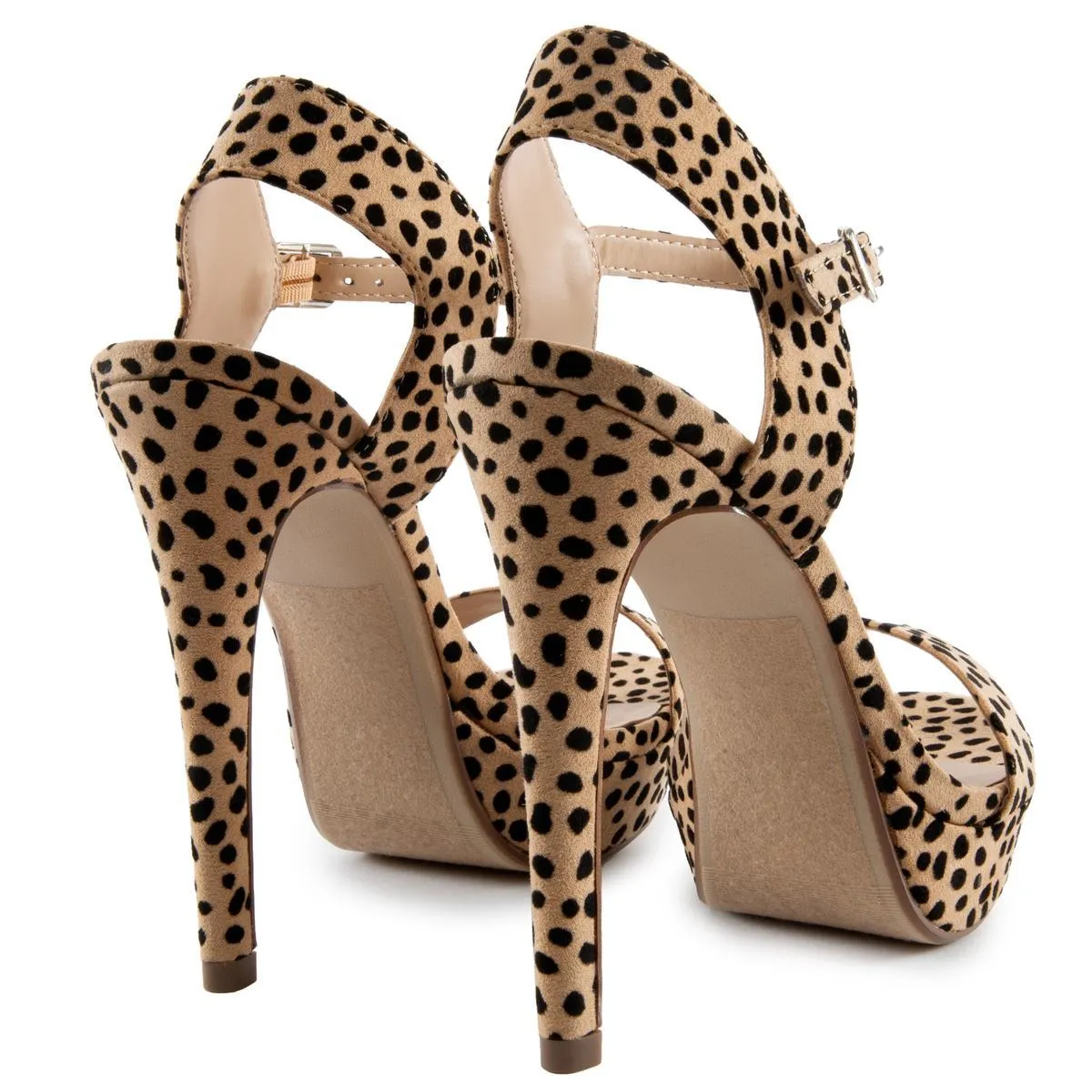 Revolve-S Strappy High Heels