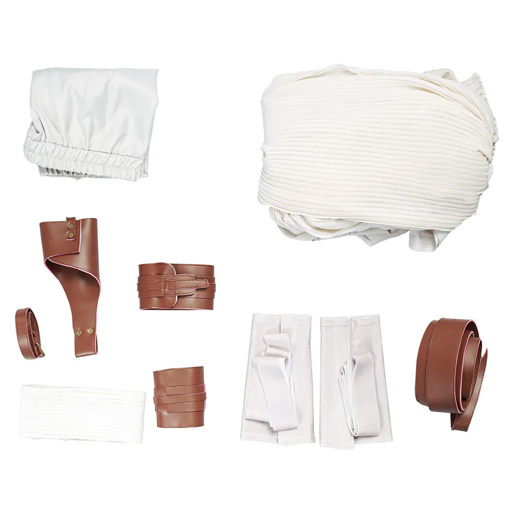 Rey The Rise of Skywalker Halloween Carnival Suit Rey Cosplay Costume Kids Children Outfit