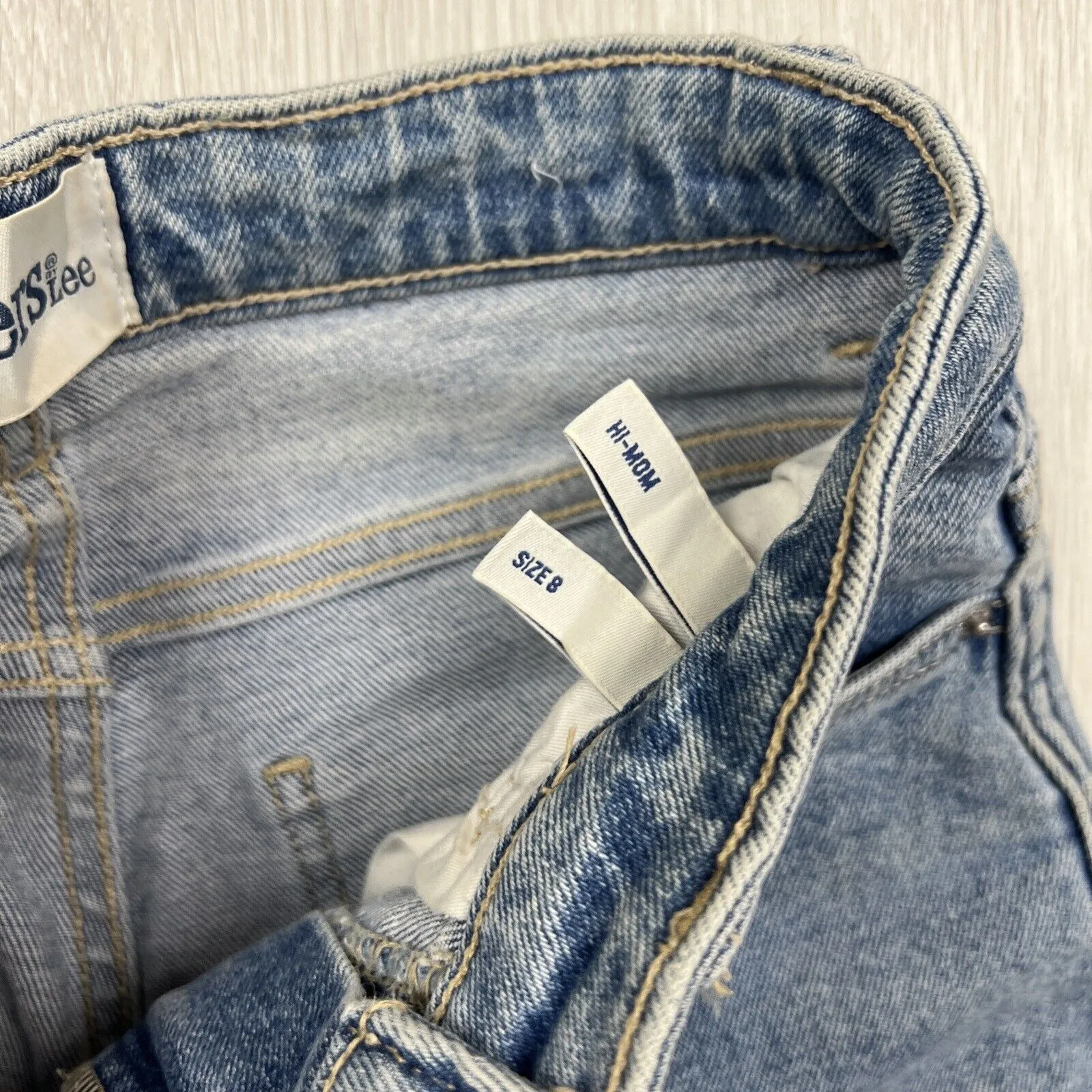 Riders by LEE Womens High Mum Jeans Size 8