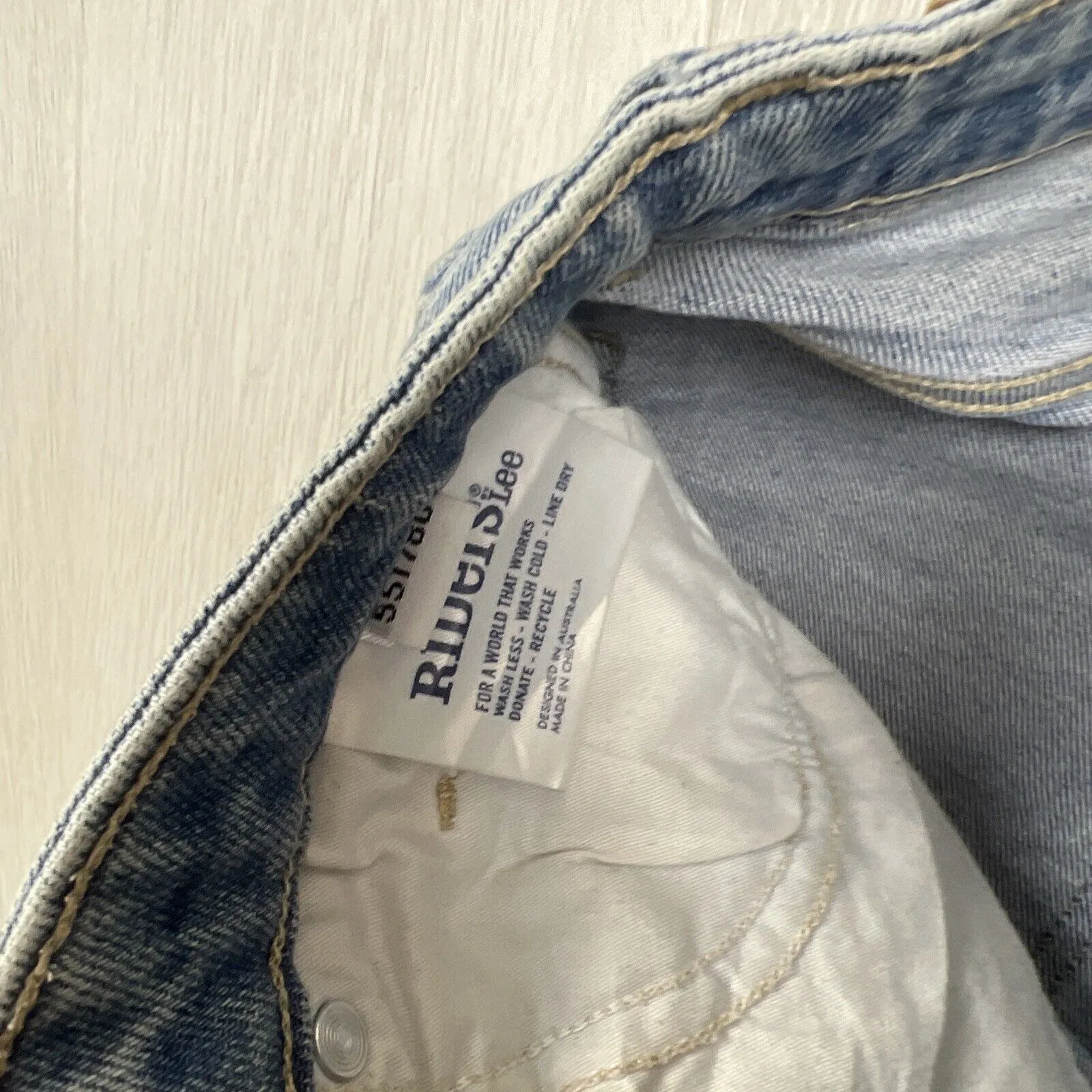 Riders by LEE Womens High Mum Jeans Size 8