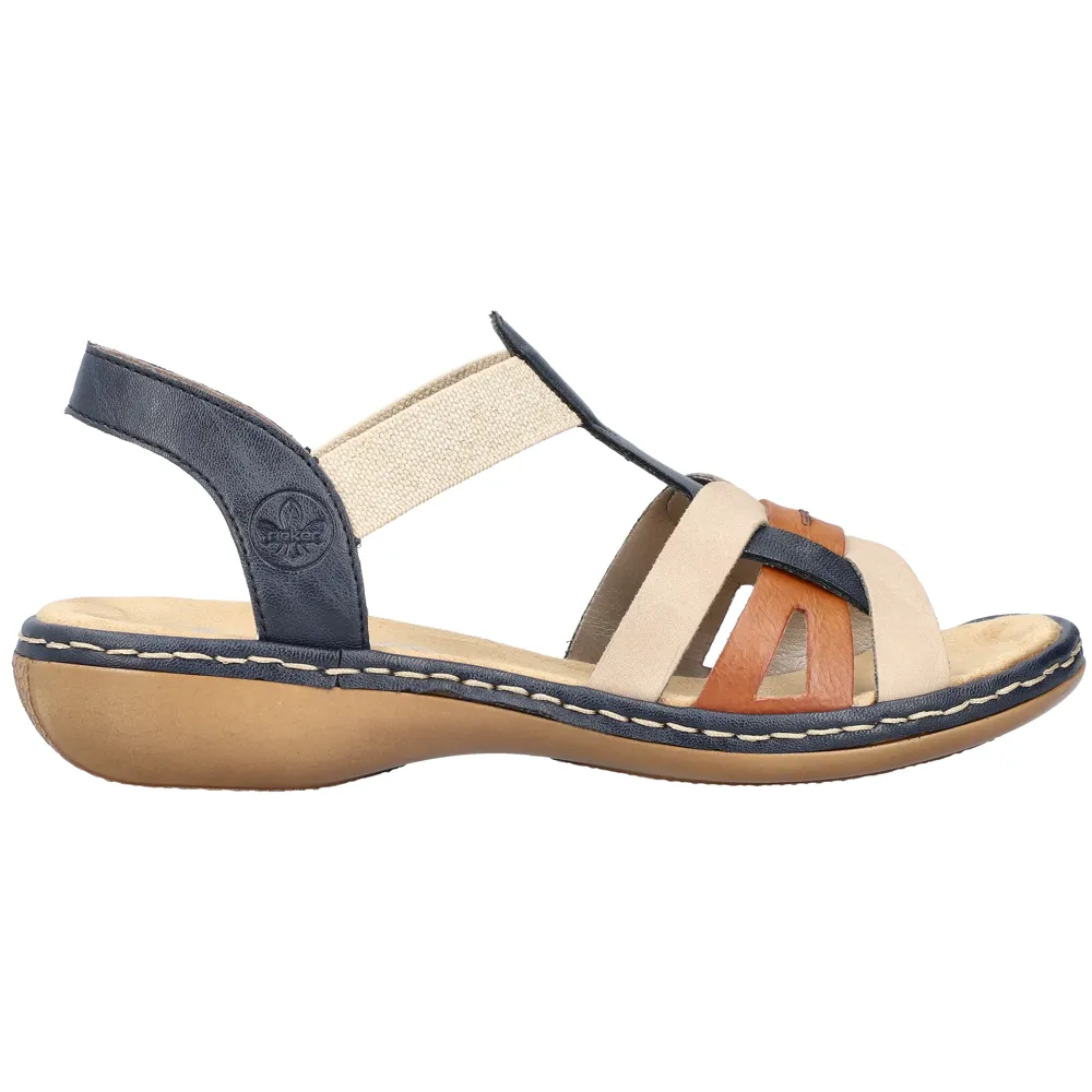 Rieker 65918-90 (Rocky) Pazific Sandals