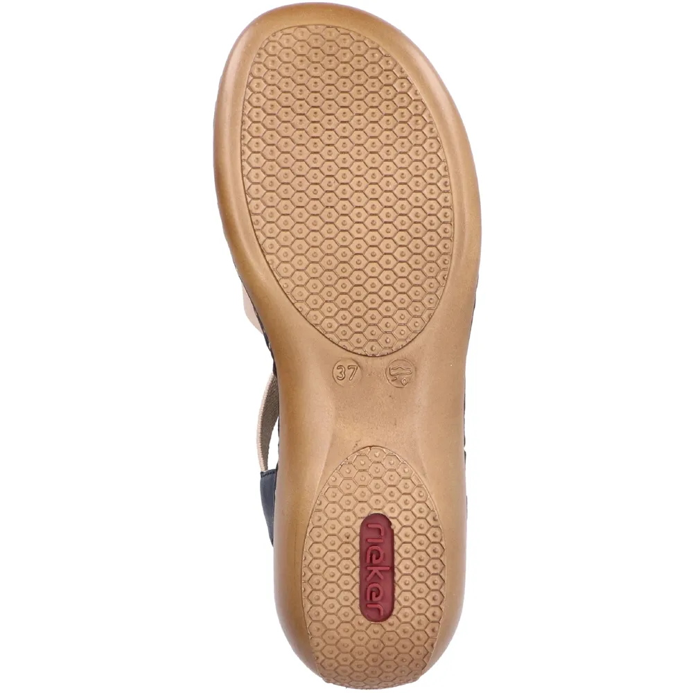 Rieker 65918-90 (Rocky) Pazific Sandals