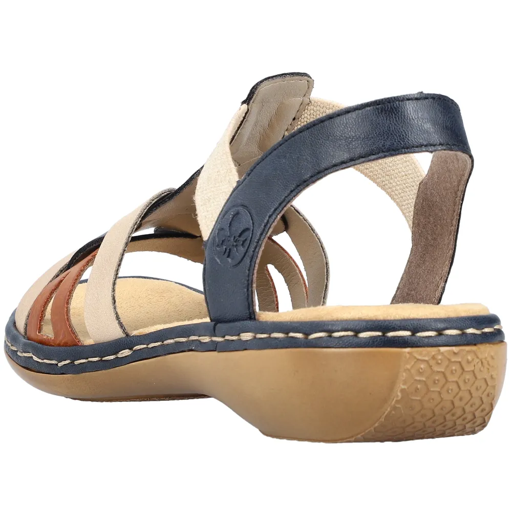 Rieker 65918-90 (Rocky) Pazific Sandals
