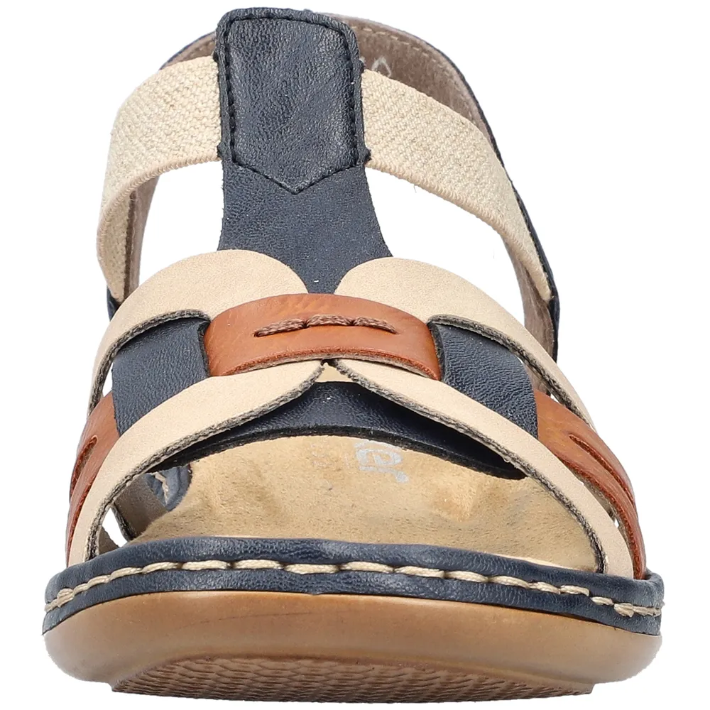 Rieker 65918-90 (Rocky) Pazific Sandals