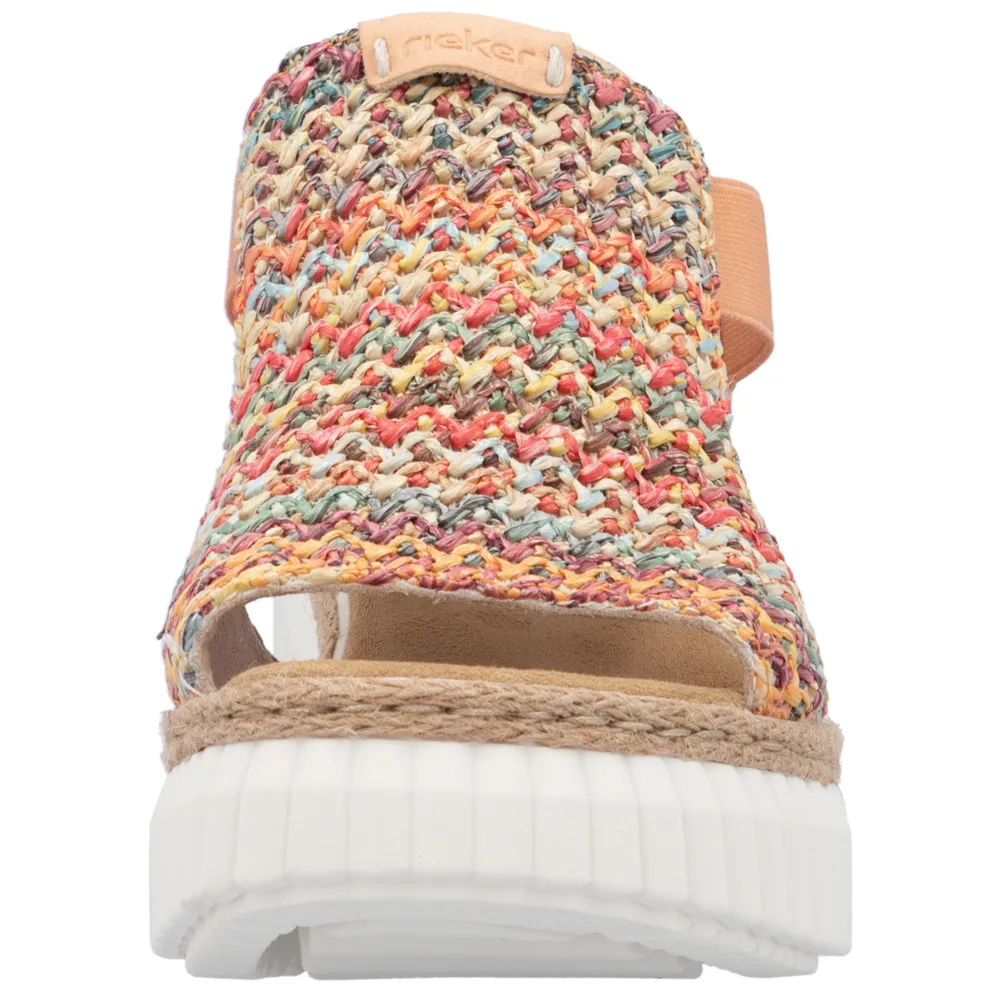 Rieker 69172-92 (Southport) Multi Aprikot Sandals
