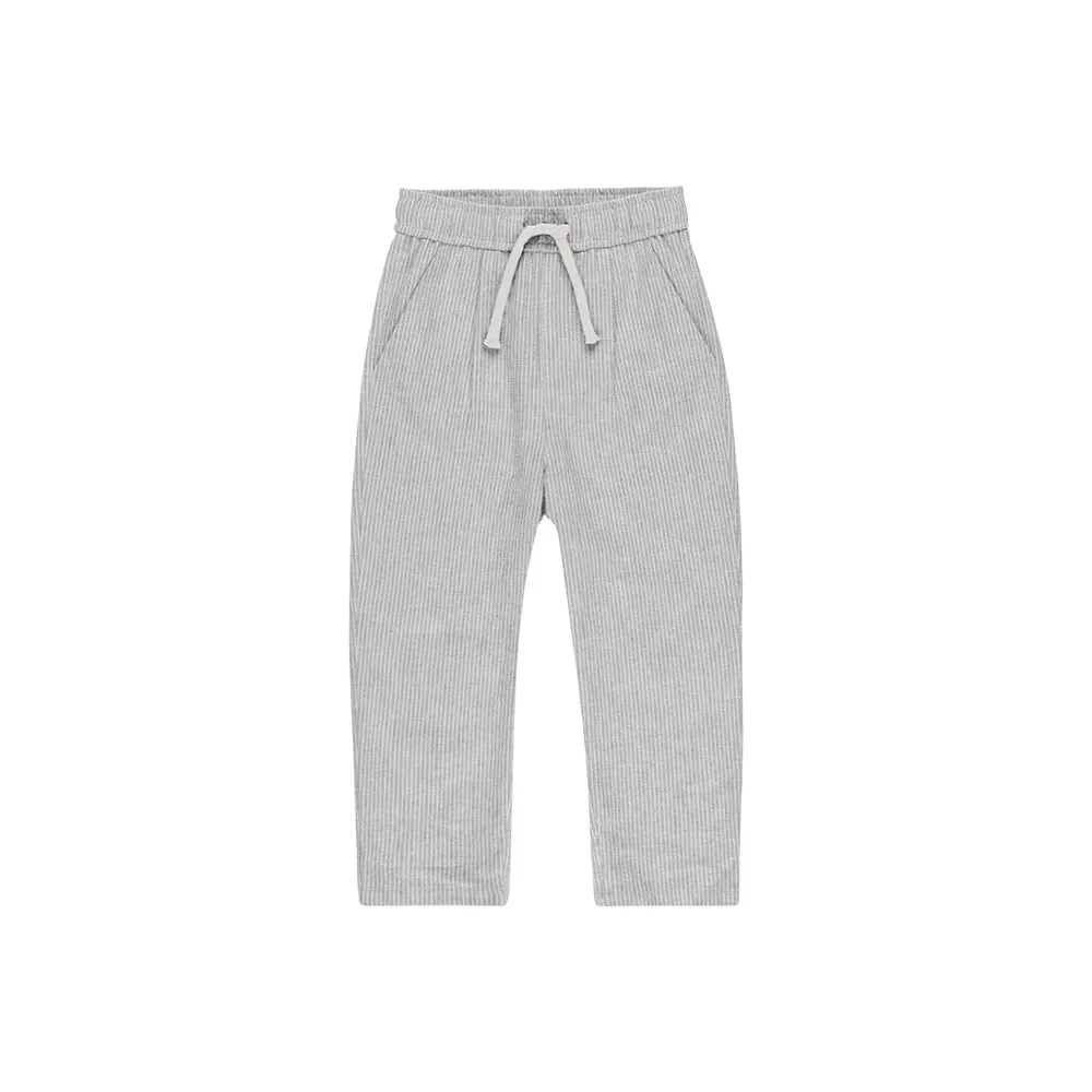 Ryder Pant | Blue Micro Stripe