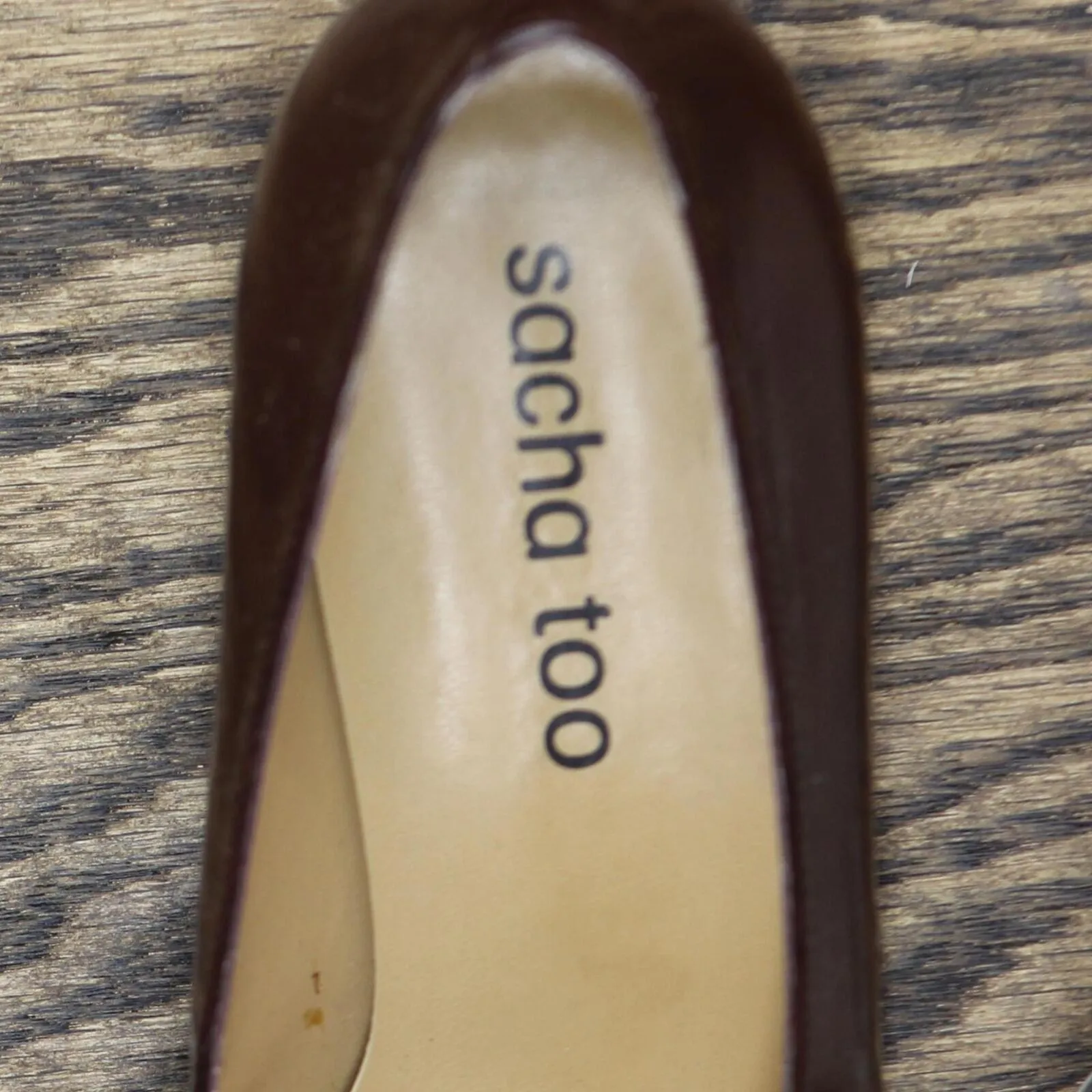 Sacha Too Womens Vintage Block Heels 1673edcfa1f5d1 Brown 6B