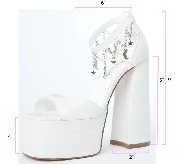 Samantha Glitter Heels