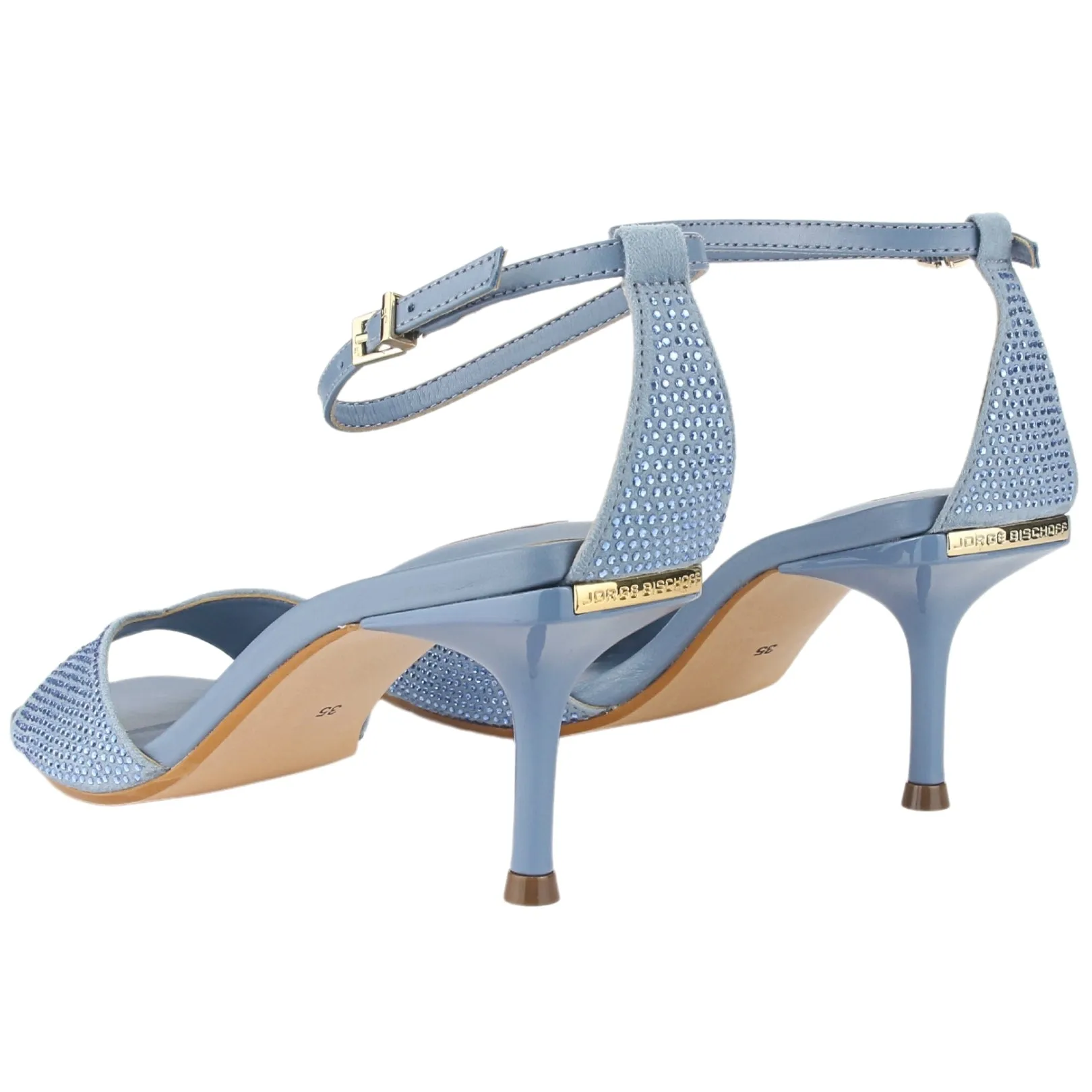 Sandalia Jorgebischoff Mujer J10543039 Azul Casual