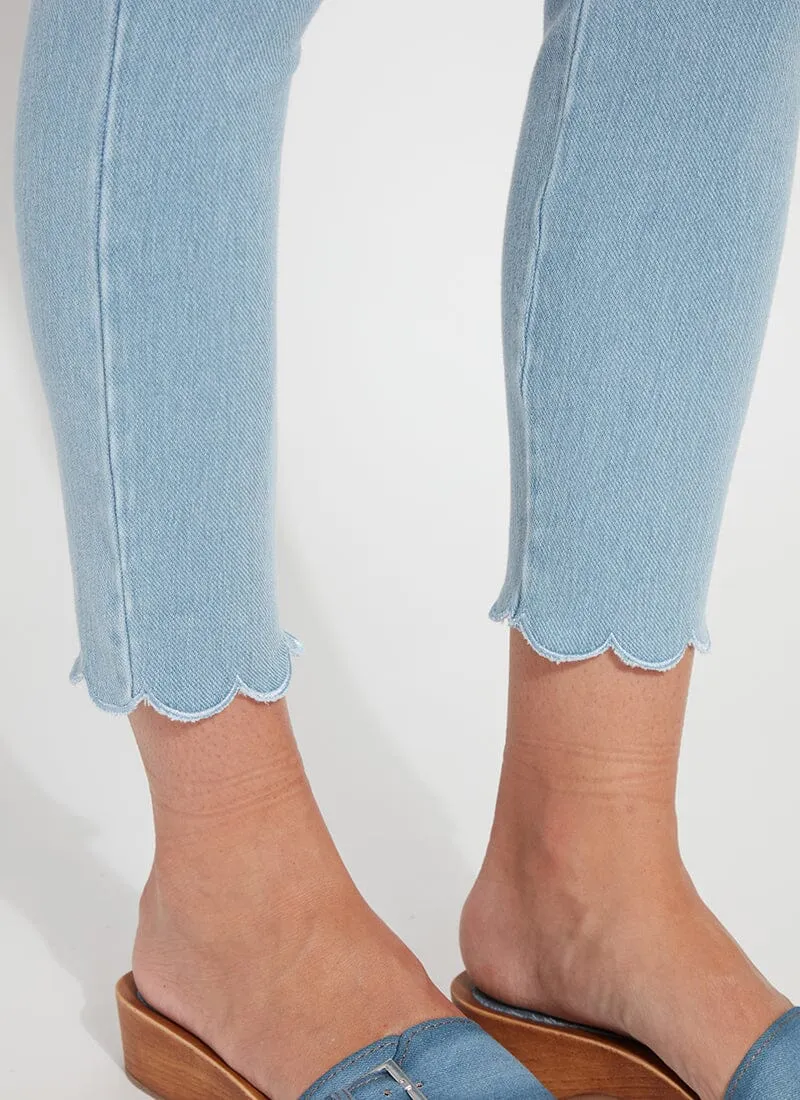 Scallop Hem Denim (25.5" Inseam)