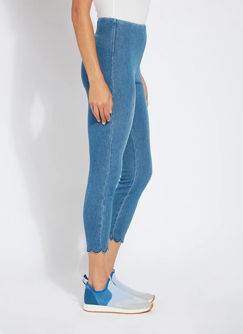 Scallop Hem Denim (25.5" Inseam)