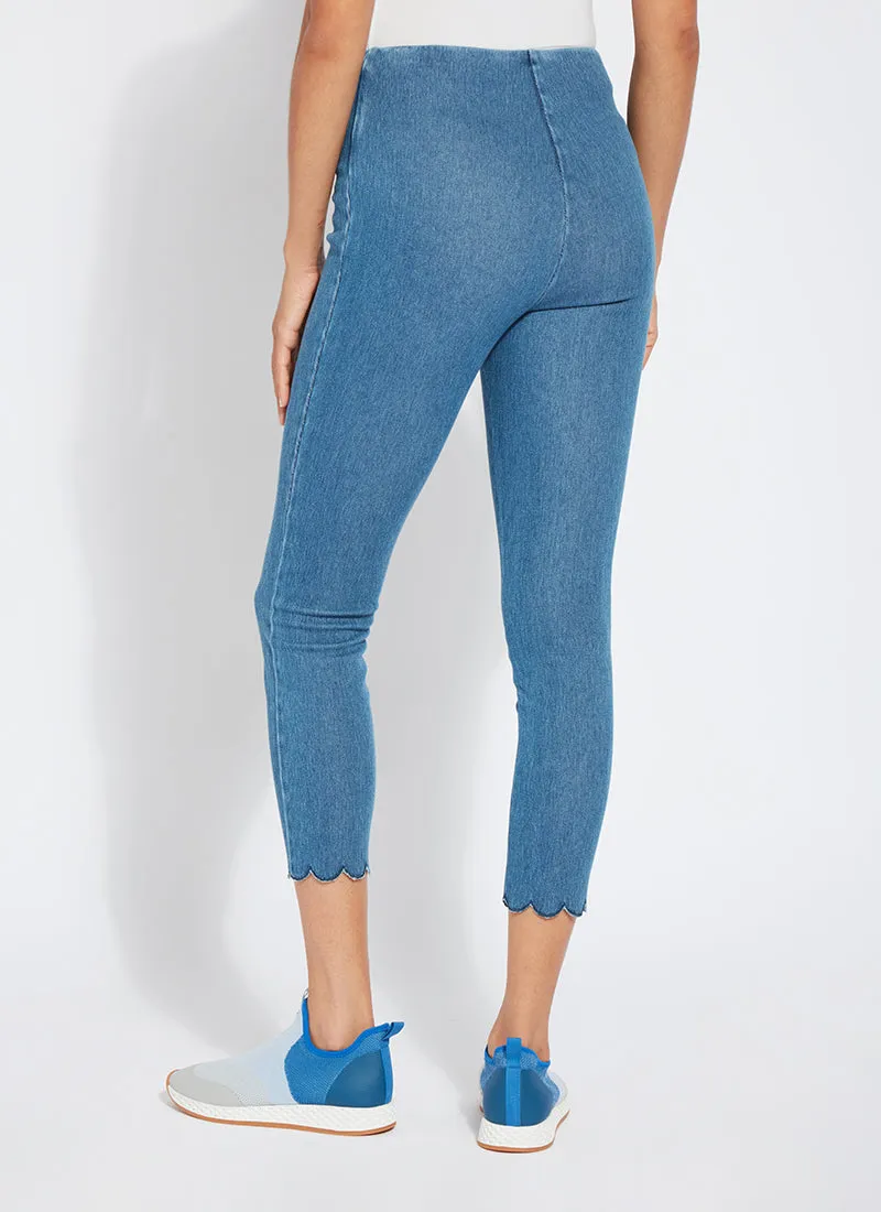 Scallop Hem Denim (25.5" Inseam)