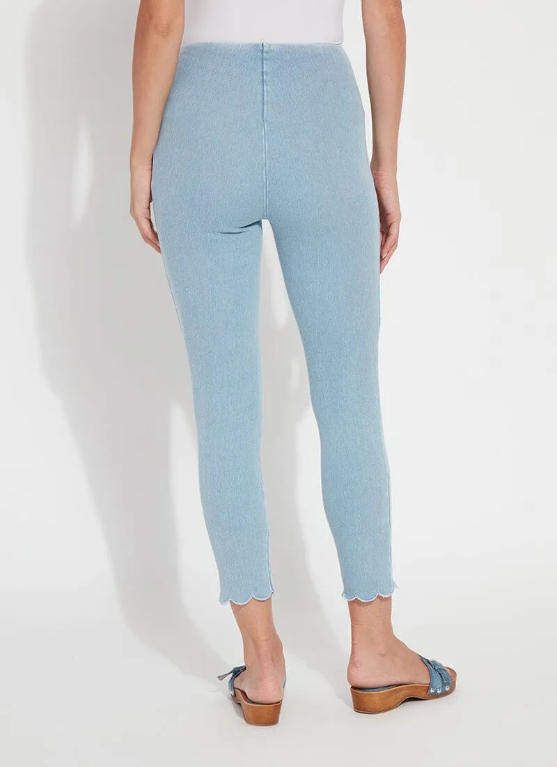 Scallop Hem Denim (25.5" Inseam)