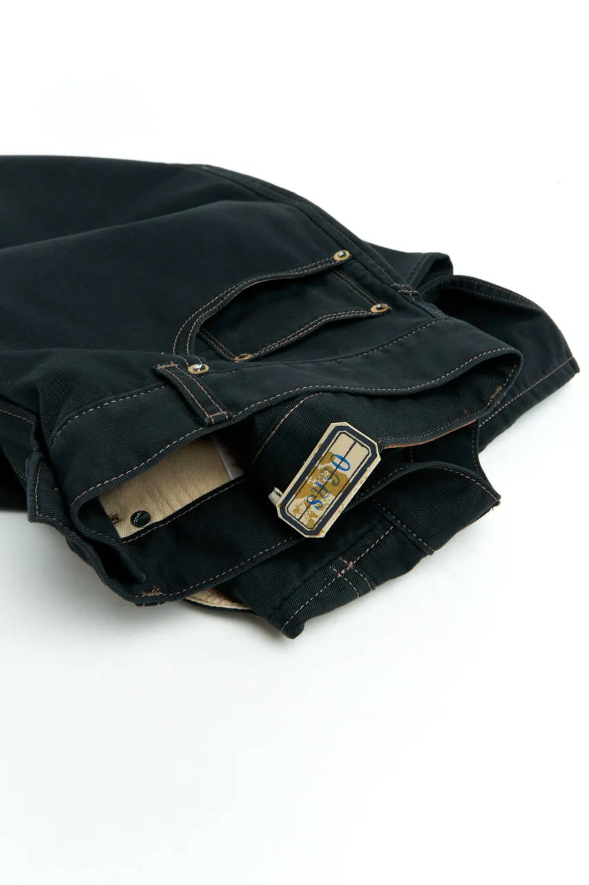 Scarti Lab 5-Pocket 06RS-SG506 Black Stone Washed