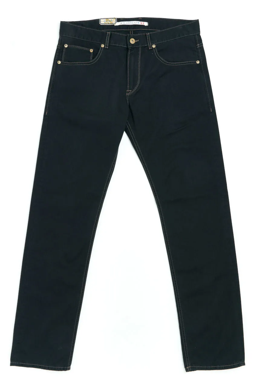 Scarti Lab 5-Pocket 06RS-SG506 Black Stone Washed