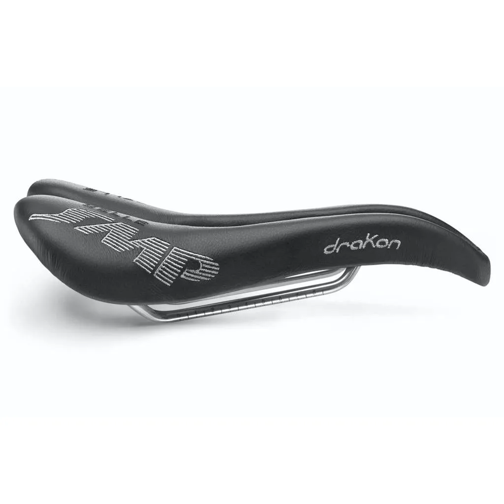 Selle SMP Drakon Saddle - CroMo Rails - Black