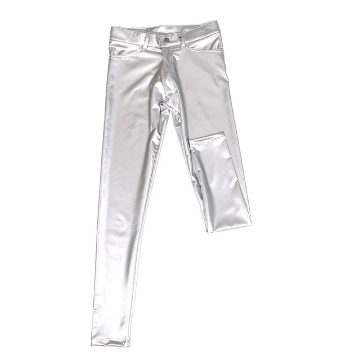 Sexy Skinny PU Leather Pants - Featuring Oil Surface Design for a Sleek and Fashionable Look