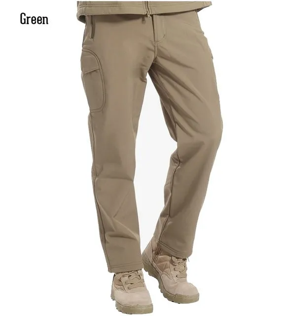 Shark Skin Soft Shell Tactical Military Camouflage Pants