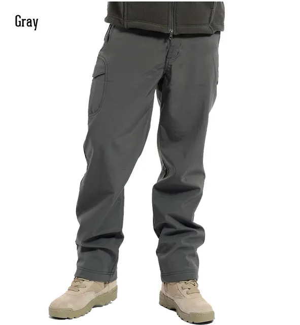 Shark Skin Soft Shell Tactical Military Camouflage Pants