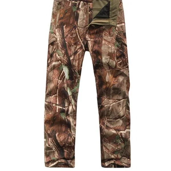 Shark Skin Soft Shell Tactical Military Camouflage Pants