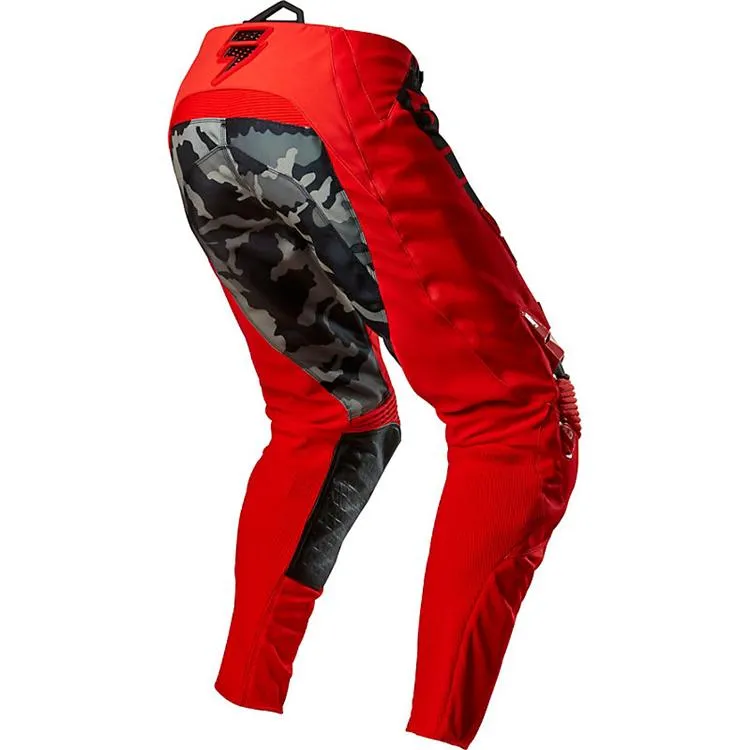 SHIFT FACTION CAMO PANTS [RED]