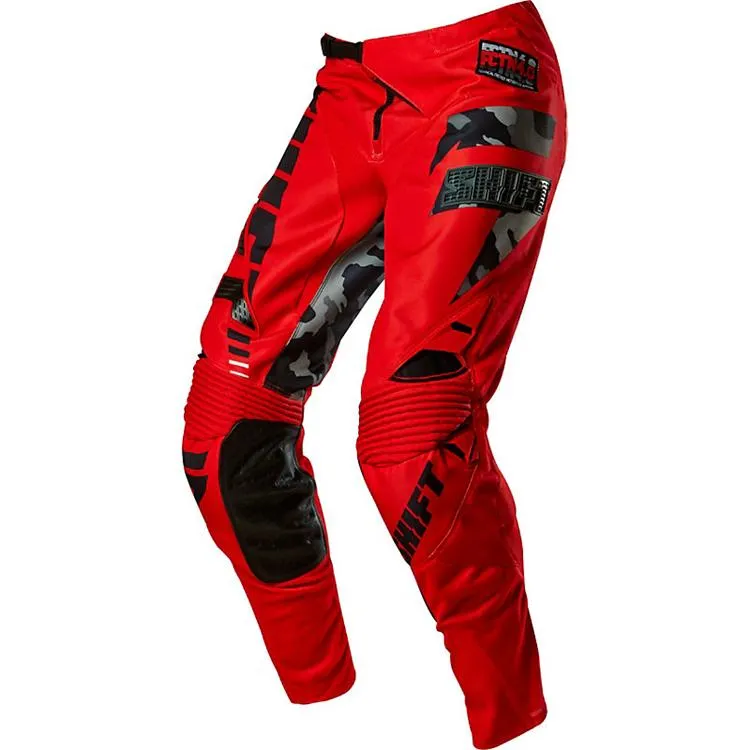 SHIFT FACTION CAMO PANTS [RED]
