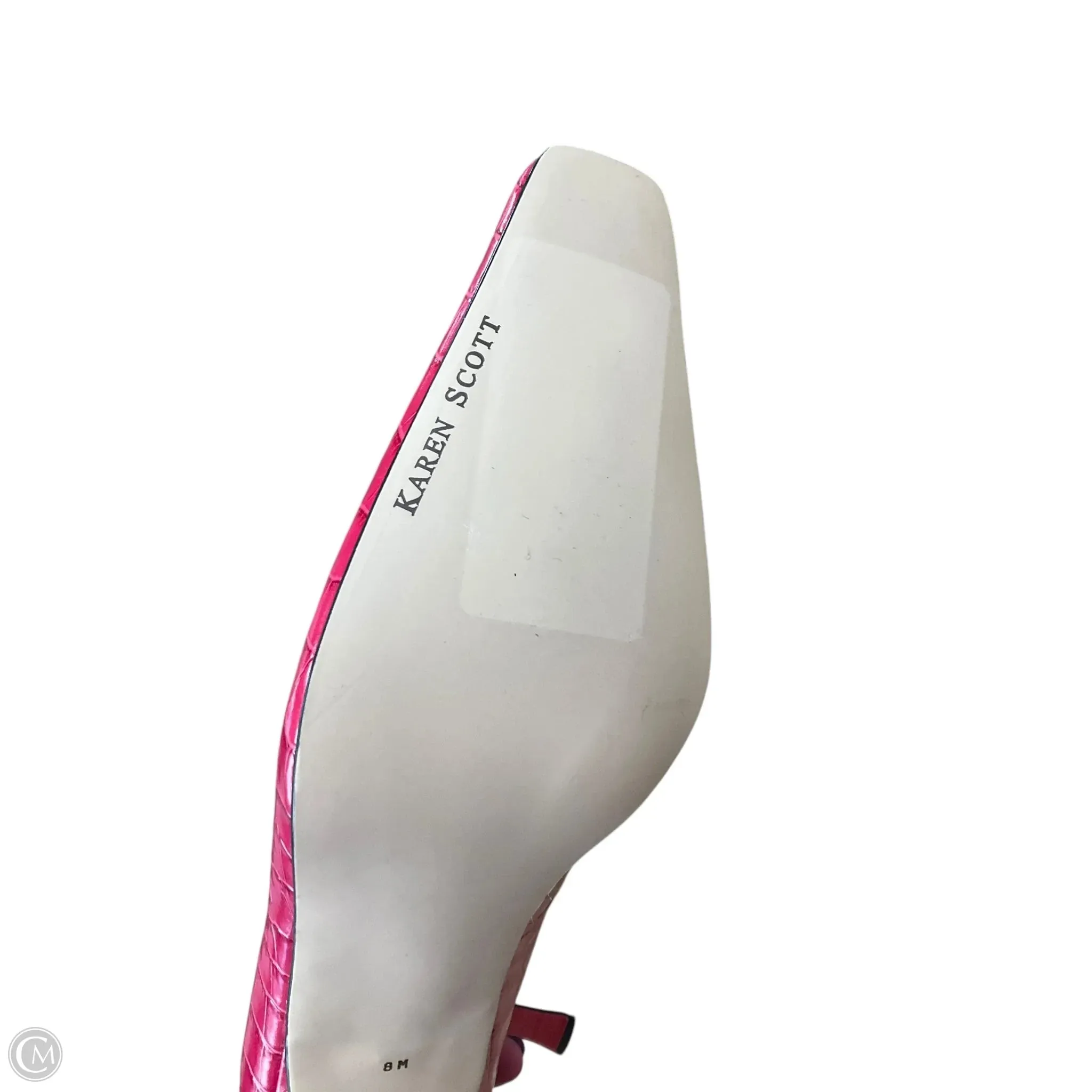 Shoes Heels Stiletto By Karen Scott In Pink, Size: 8.5