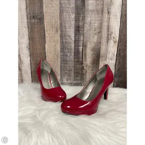 Shoes Heels Stiletto By Worthington In Red, Size: 8.5