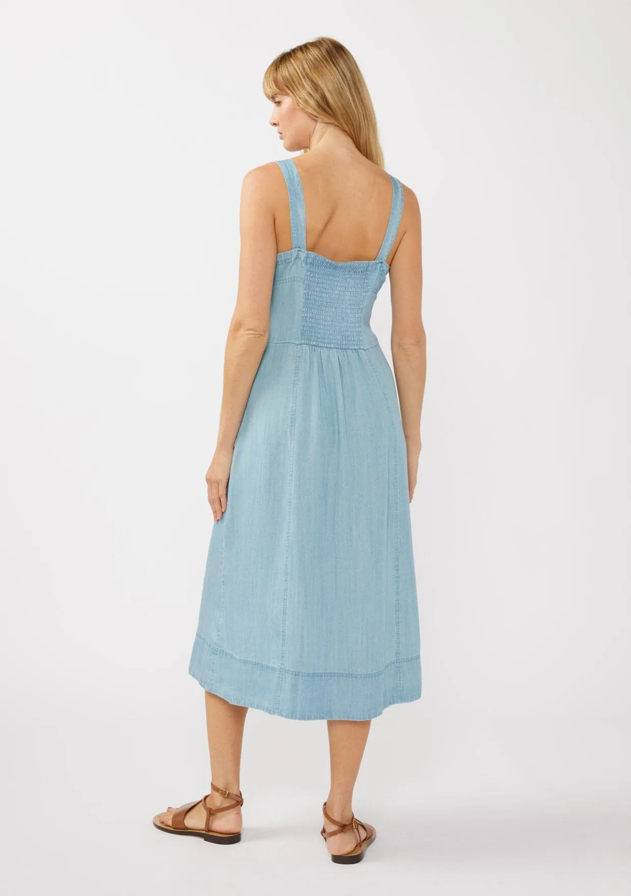 Shoreline Tencel Midi Dress