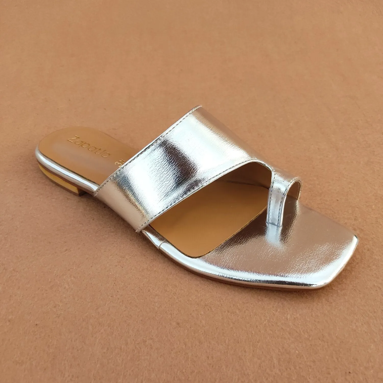 Silver Women Slipper WC87