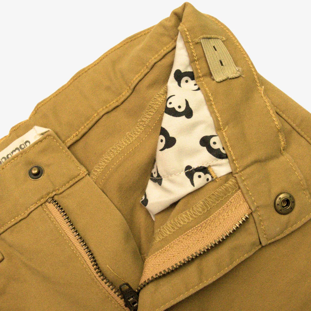 Skinny Twill Pant - British Khaki