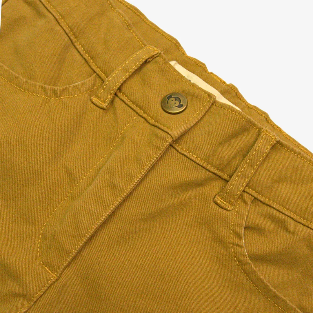 Skinny Twill Pant - British Khaki