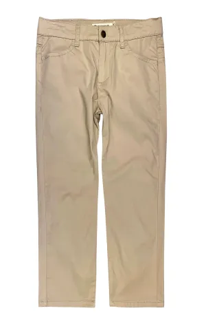 Skinny Twill Pant - Light Khaki
