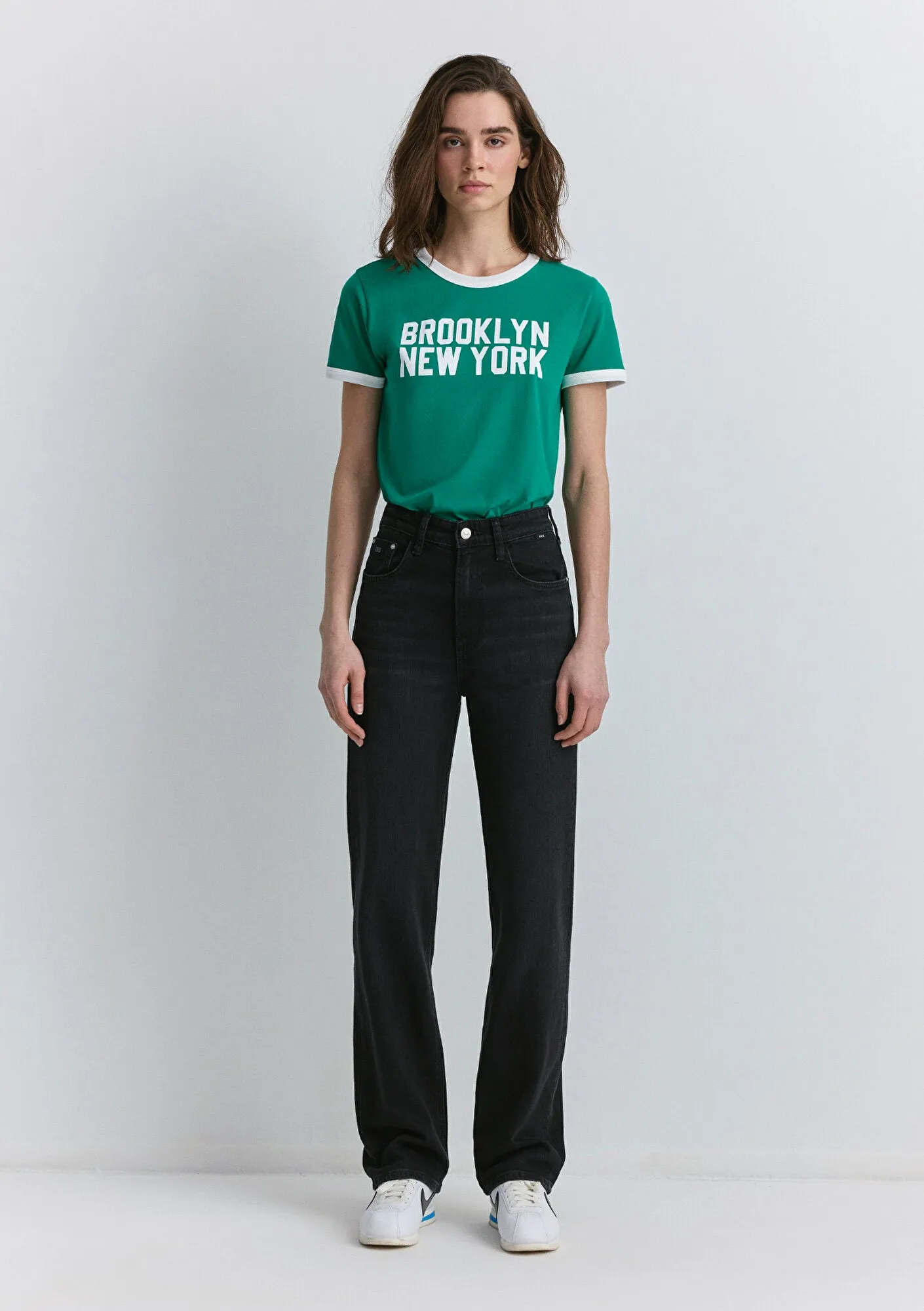 Sky Smoke Classic Denim Jean Pants