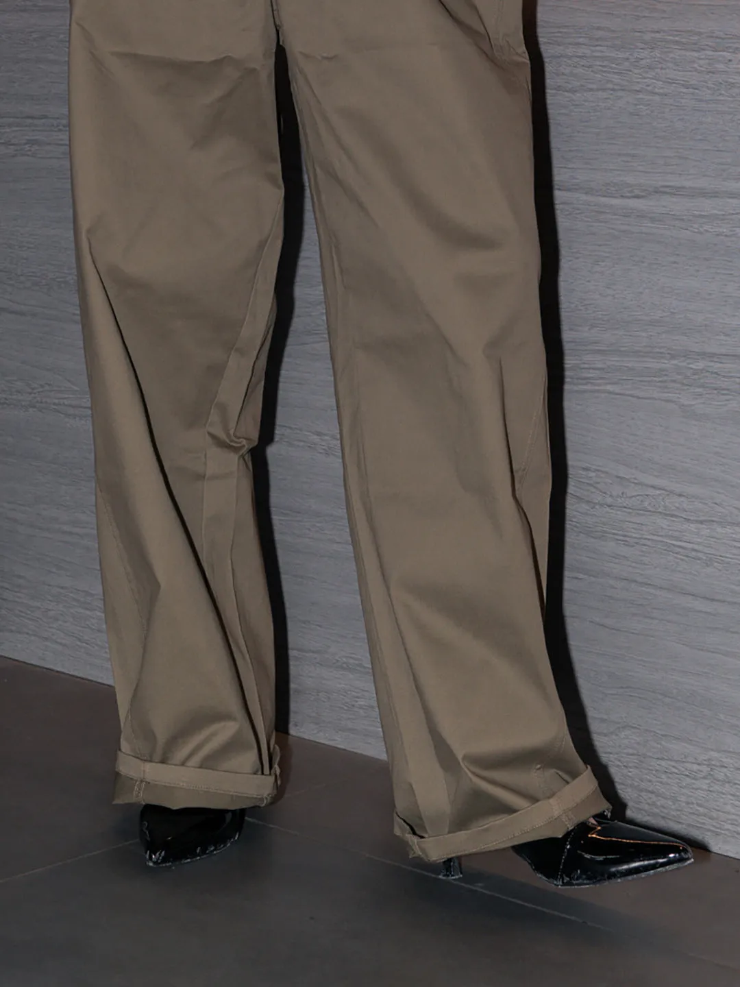 Slim waist Drawstring pants