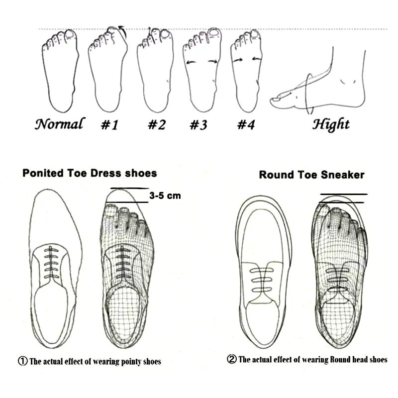 Slip On Split Leather Shoes Men Flats