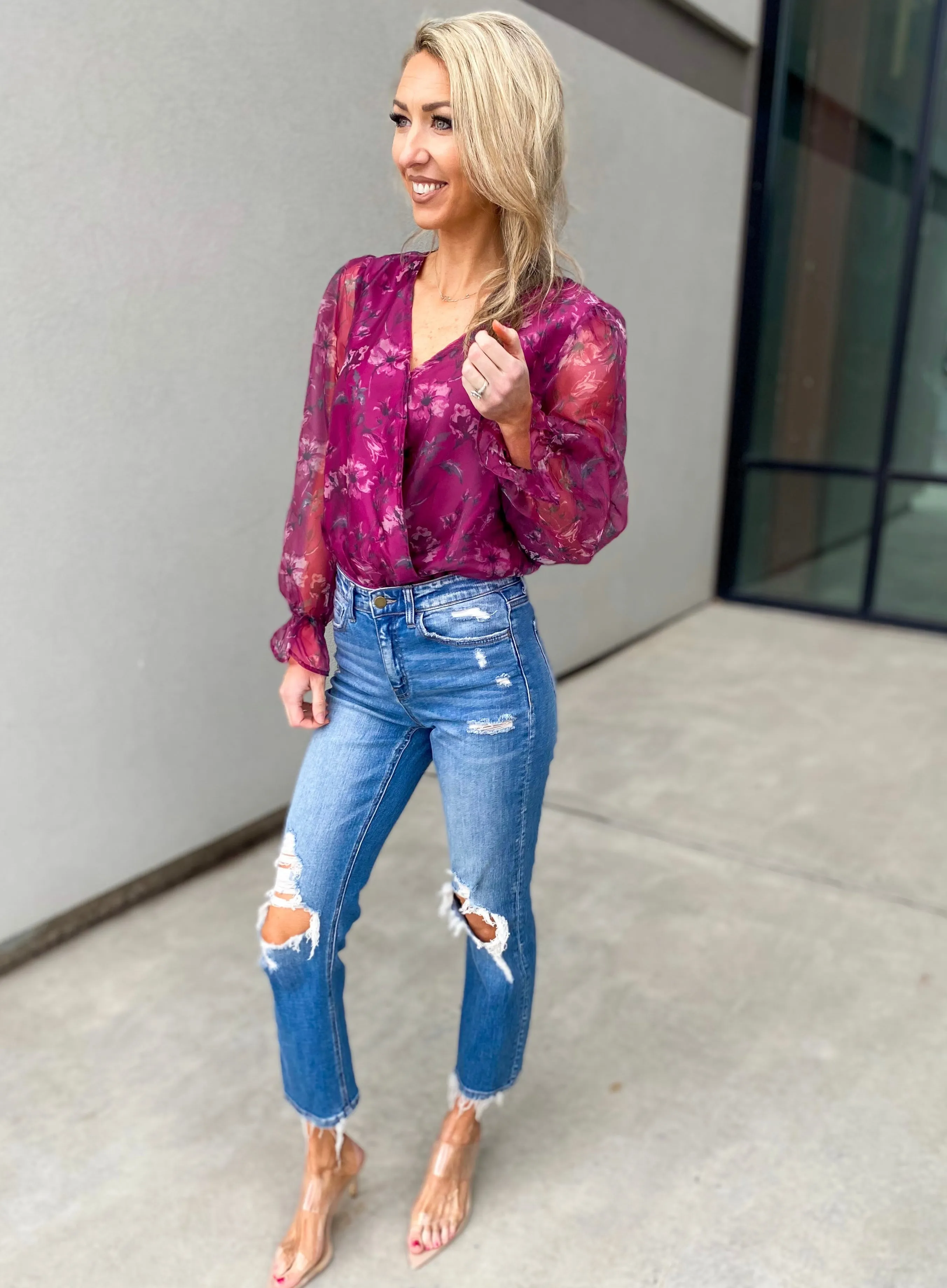 Sofie Floral Bodysuit