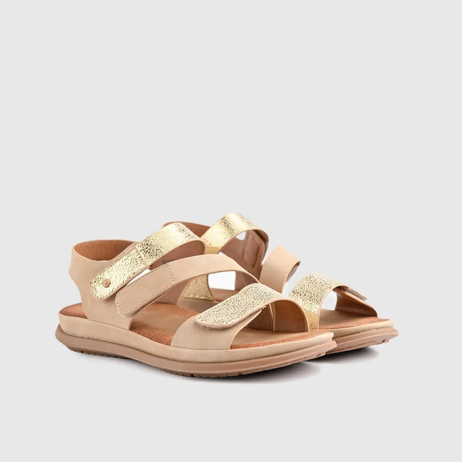 Soft Style Irving Sandal 01471 Light Gold