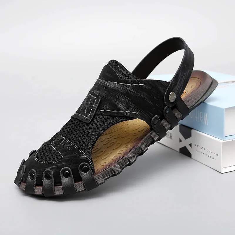 Sommer Herren Sandalen Outdoor Mode Bequeme Strand Sandalen Herren Sandalias