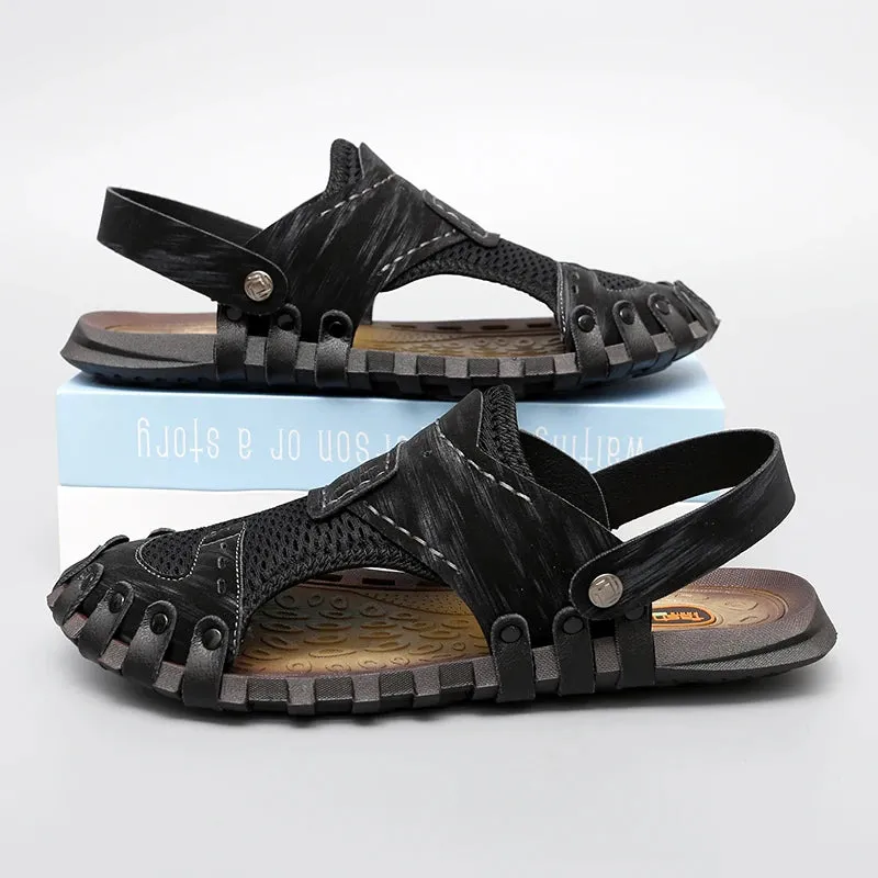Sommer Herren Sandalen Outdoor Mode Bequeme Strand Sandalen Herren Sandalias