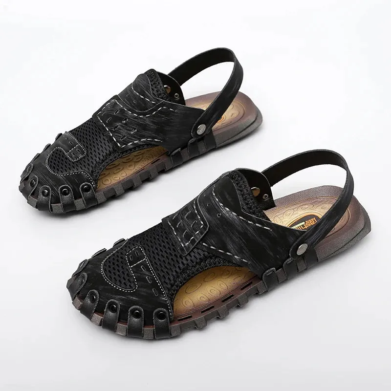 Sommer Herren Sandalen Outdoor Mode Bequeme Strand Sandalen Herren Sandalias