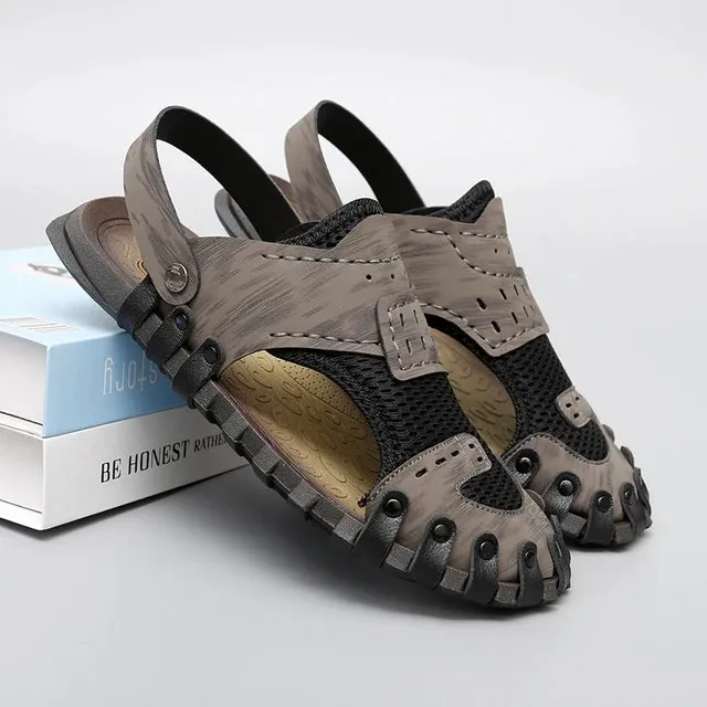Sommer Herren Sandalen Outdoor Mode Bequeme Strand Sandalen Herren Sandalias