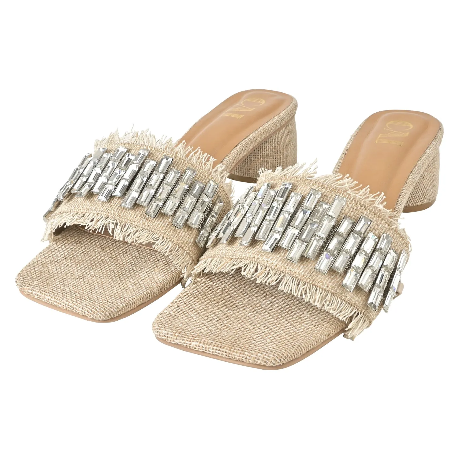 Sparkle in Jute Heels
