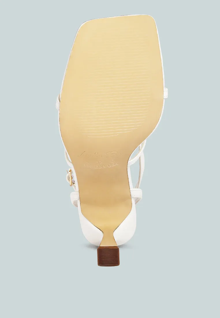 Stalker Strappy Ankle Strap Sandals By Ruw