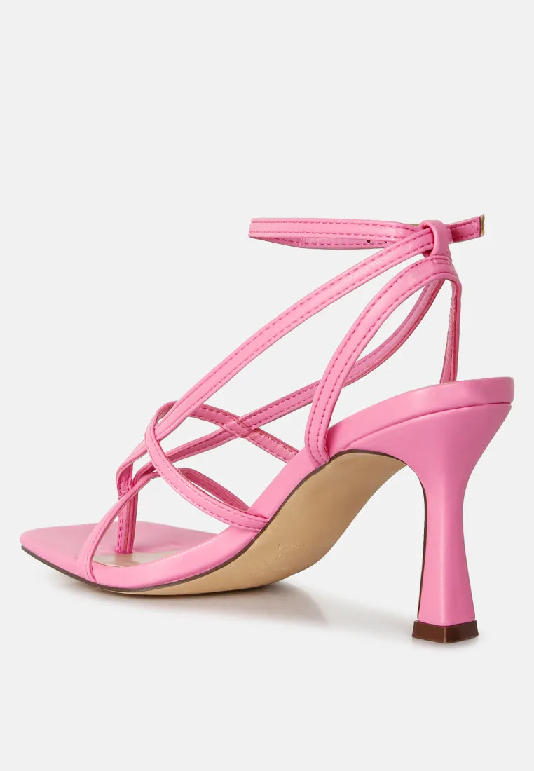 Stalker Strappy Ankle Strap Sandals By Ruw
