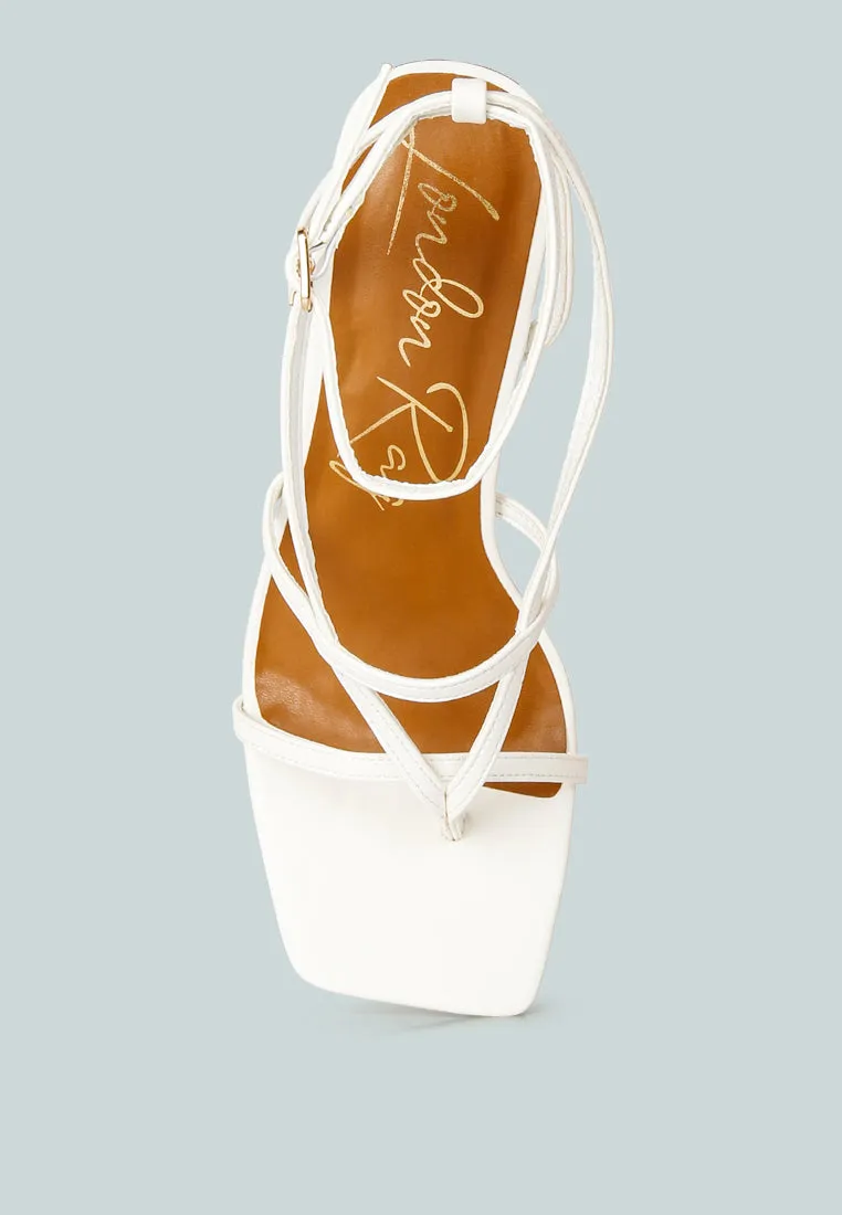 Stalker Strappy Ankle Strap Sandals By Ruw